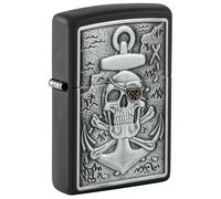 Zippo Skull Anchor Emblem