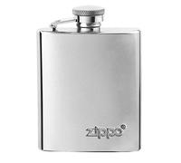 Zippo Stainless Steel Flask - High Polished Chrome, 3 oz