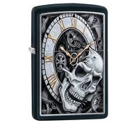 Zippo Teschio Orologio Nero uomo donna 29854