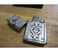 Zippo " Venire IN " Schloß Chiave più Leggero Accendino Antivento Hole Placcato