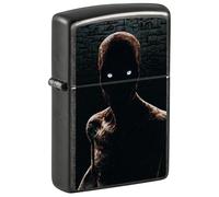Zippo Your Worst Nightmare Accendisigari antivento con stampa colorata, ricaricabile, design antivento, confezione regalo, made in USA, grigio (grigio crepuscolo)
