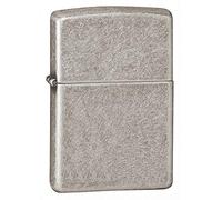 Zippo ZO28973 Armor - Accendino Tascabile, Placcato Argento Anticato