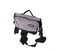 Zippy Paws Zp520 Adventure Backpack - Graphite - M Zaino Porta Accessori per Cane