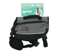 Zippy Paws Zp521 Adventure Backpack - Graphite - L Zaino Porta Accessori per Cane