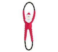 Zippy Paws ZP678 Ropetugz - Santa Gioco per Cani Natale