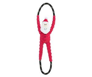 Zippy Paws ZP678 Ropetugz - Santa Gioco per Cani Natale