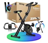 ZIPRO Cyclette da Casa Pieghevoliciclette Esercizi Pieghevole Professionale Spinning Bike Camera Palesta Bici Spinbike Salvaspazio Orizzontale Smart Bicicletta Mini Magnetica Ciclet Home - Eclipse X