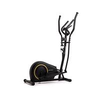 ZIPRO Ellittica Cross Trainer Magnetica Regolabile 120 kg con LCD Nero | Sensore di Pulsazioni, Display per Dati Allenamento, Per Cardio Domestico, Attrezzo Fitness, Uso Quotidiano