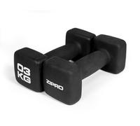 Zipro Manubri, Set di manubri corti antiscivolo da 2 pezzi, Set di Manubri in Neoprene, Pesi da 3 kg, Palestra Domestica, Allenamento di Forza a Casa, forma quadrata