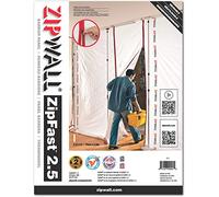 Zipwall ZF2 - La polvere zf10, riutilizzabile, pannello trasparente,