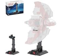 ZIQILIGHTING 75362 Set di espositori per navetta Jedi Star War T-6 (non incluso modello, solo supporto), staffa creativa fai da te con minifigure fisse Qlaque Starship (87 pezzi)