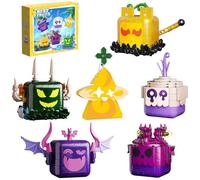 ZIQILIGHTING Brox Fruits Set da Costruzione - Non Con Codice, Mystery Frutta Idea Giocattolo, Bambola Regalo da Collezione per Bambini Ragazzi Ragazze dai 6 anni in su Appassionati di Giochi(493Pezzi)