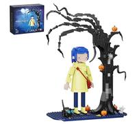 ZIQILIGHTING Set di costruzioni per gatti di Halloween - Giocattolo da collezione con bambole dei cartoni animati, bambini dai 6 anni in su appassionati di film (601 pcs)