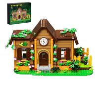 ZIQILIGHTING Stardew Farm Centro Comunitario Edificio Giocattolo Valley Farm Architettura Cassetta di costruzione con piante, Idea regalo per bambini dagli 8 anni (1042PCS)