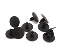 ZIRAN Paraspruzzi Nero per Renault Clio MK2, Scenic, Megane, Specifici per il veicolo, A vite, Plastica, Front Left Lower, Front Right Lower