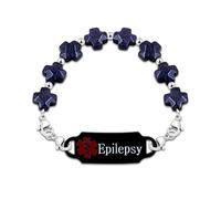 Zircobic Braccialetto di allerta medica religiosa, in acciaio inox, con incisione sulla salute, regolabile, con piastra sostituibile, design anallergico, per uomini e donne, Adjustable, Acciaio