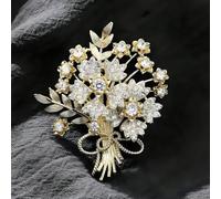 Zircone Albero Della Fortuna Spilla Luce Lusso Elegante Design Delle Donne Abbigliamento Accessorio Per Sera Ufficio Occasioni Speciali