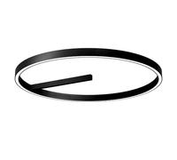 Zirkol Plafoniera Nero Ø100 3000K