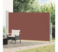 ZIRLANLV Schermo per la Privacy Laterale Retrattile del Patio, Parasole Laterale Esterno Resistente Ai Raggi UV e Agli Agenti Atmosferici per Patio, Terrazza e Cortile (180 x 300 cm)