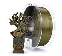 ZIRO Glitter Multicolore Filamento PLA 1.75mm, Cambio Colore Lento Arcobaleno Filament per Stampante 3D 1kg, Precisione Dimensionale +/-0.03mm, Brillantezza dell'ottone