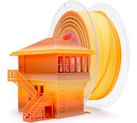 ZIRO Gradiente Opaco Filamento PLA 1.75mm, Opaco Multicolore Filamento per Stampante 3D, Gradiente PLA Filament 1kg, Precisione Dimensionale +/-0.03mm, Foglie Cadenti