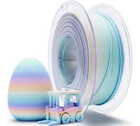 ZIRO Gradiente Opaco Filamento PLA 1.75mm, PLA Opaco Multicolore 1KG | Filamento Opaco Multicolore per Stampanti 3D, Precisione Dimensionale +/-0.03mm, Spettro Pastello