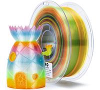 ZIRO Multicolore Filamento per Stampante 3D, Traslucido Filamento PLA 1.75mm, Filament Multicolore Rainbow PLA, 1kg/2.2lb, Sole Cristallino