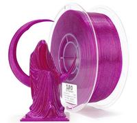ZIRO Serie Firefly PLA Filament Glitterato, Filamento PLA lucido 1.75mm, Filamento per Stampa 3D 1kg, Precisione Dimensionale +/- 0.03mm, Magenta da Sogno