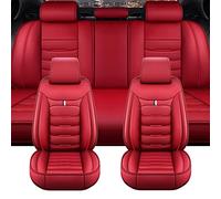 ZIROXI Auto Set Coprisedili per Dacia Duster 2000-2018 2019 2020 2021 2022 2023 Car Seat Cover Personalizzati Protezioni Sedili Accessori,Redstyle