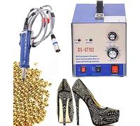 ZIROXI Incastonatore e applicatore di Strass, Macchina for l'impostazione di Perline di Perle ad ultrasuoni, Macchina for Il Fissaggio di Strass di Perle, for Abbigliamento e Accessori