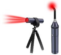 ZIROXI Penna for Strumenti for Terapia con Luce Rossa Dispositivo for Il Trattamento dell'herpes labiale Sollievo dal Dolore for Bocca Naso Orecchie Ginocchia Piedi Mani Articolazioni Muscoli e nervi
