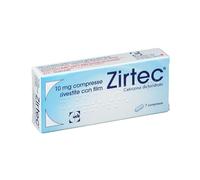 Ucb Pharma Zirtec 7 Compresse Rivestite Div 10 Mg