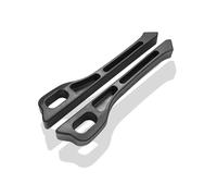 ZIRTUS 2 Pezzi Riempitivo per Sedili Auto per BMW M1 M2 M235 M240 M3 M340, Striscia di Riempimento del Divario del Sedile Dell'Auto Evita Che Le Cose Cadano Striscia Prova Perdite,A Black