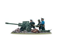 ZIS-3 DIVISIONAL GUN WITH SOVIET NAVAL BRIGADE CREW set di miniature IN RESINA E