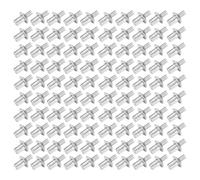 ZISEcoc Rivetti a martello in alluminio da 10/30/50/100 pezzi for riparazione di lamiere e cerniere