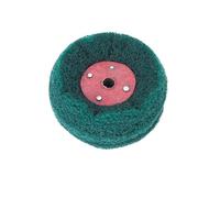 ZISEcoc Trattamento superficiale della ruota for trafilatura in acciaio inossidabile con manico da 6 mm, lucidatura dei metalli, testina di rettifica tampone abrasivo, in nylon