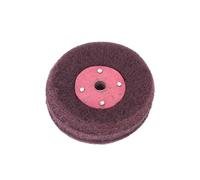 ZISEcoc Trattamento superficiale della ruota for trafilatura in acciaio inossidabile con manico da 6 mm, lucidatura dei metalli, testina di rettifica tampone abrasivo, in nylon