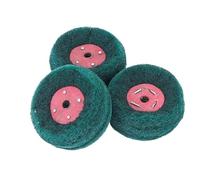 ZISEcoc Trattamento superficiale della ruota for trafilatura in acciaio inossidabile con manico da 6 mm, lucidatura dei metalli, testina di rettifica tampone abrasivo, in nylon