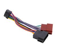 Zisemeil Adattatore connettore ISO per cablaggio, connettore resistente al calore per autoradio a 16 pin, ricambio per