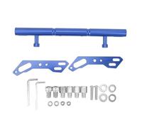 Zisemeil Barra trasversale per manubrio della moto, in lega di alluminio CNC, regolabile, per XCITING 250 300 400, durevole ed elegante (blu)