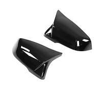 Zisemeil Coperchio Specchio Laterale Nero Lucido ABS Tappo di Ricambio per GR Supra A90 per gli Amanti di Auto