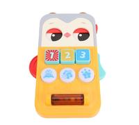 Zisemeil Giocattolo per Bambini Finto, con Giochi di Apprendimento Musicale, Cellulare Educativo Interattivo per i più Piccoli