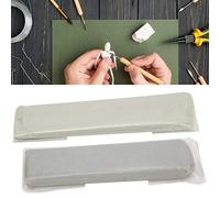Zisemeil Mastice per riparazione di modelli, resina epossidica AB ad asciugatura rapida, per hobby e modellazione, 100 g, accessori per pavimento di riempimento bianco e grigio (100 g di ricarica di