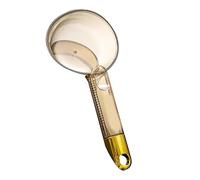 Zisemeil Paletta per Porzione di Riso 180ML Manico Lungo Trasparente | Plastica resistente, Facile da pulire, Ideale per cuocere al forno, Design a clip, Strumento di misurazione multiuso
