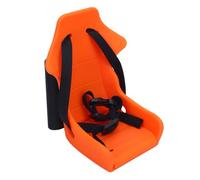 Zisemeil per bambole da bicicletta, sedile pieghevole regolabile | Materiale plastico resistente, lunghezza della cinghia regolabile, adatto per piccole biciclette, ideale per giochi