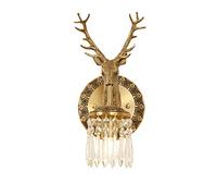 zishuo shop Applda Parete, Applda Parete,Pada da Parete con Testa Di Cervo in Bronzo,Pada da Comodinor Soggiorno, Camera da Letto,