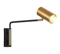zishuo shop Lampade da Parete, Applda Parete, Applda Parete Industriali,Pada da Lettura Moderna a Parete con Braccio Snodabiler Camera da Letto, Comodino, Soggiorno,R Sala da Pranzo, Soggiorno