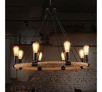 zishuo shop Lampade da Parete, Miscelatore,Pada da Parete Creativa Americana,Padario Rurale in Corda Di Canapa,Padario da Bar, Bancda Bar Retrò,Padario Creativor Ristorante,Pada a Sospensione, Luci da