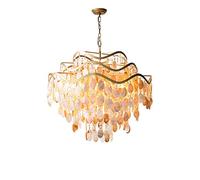 zishuo shop Lampade da Parete,Padario a Forma Di Campana a con Conchiglia Creativarsonalizzata, Struttura in Metallo,Pada a Sospensiinlo Fritillary, Soggiorno, Ristorante, Decoraziper Soggiorno in Fam