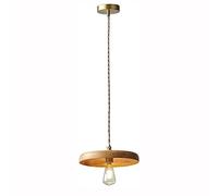 zishuo shop Lampade da Parete,Padario Retrò in Legno, Moderno Emalista,Pada a Sospensione, Decoraziper Camera da Letto,Pada a Sospensida Soffitto, E26, Apparecchi Di Illuminaziregolabilir Interni/Colo